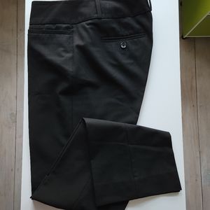 The Limited Drew Fit Dress Pants in Black Straight Leg